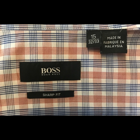 Hugo Boss Dress Shirt - good condition - 15 32/33 - Picture 3 of 4